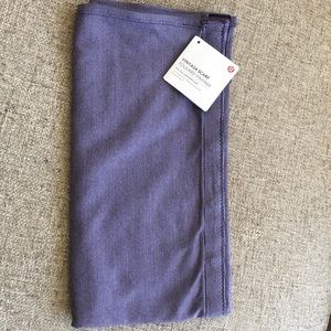 Lululemon Vinyasa Scarf - purple stripes- NWT